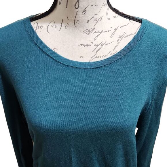 Jm COLLECTION Knit Long Sleeve Top - Picture 2 of 7